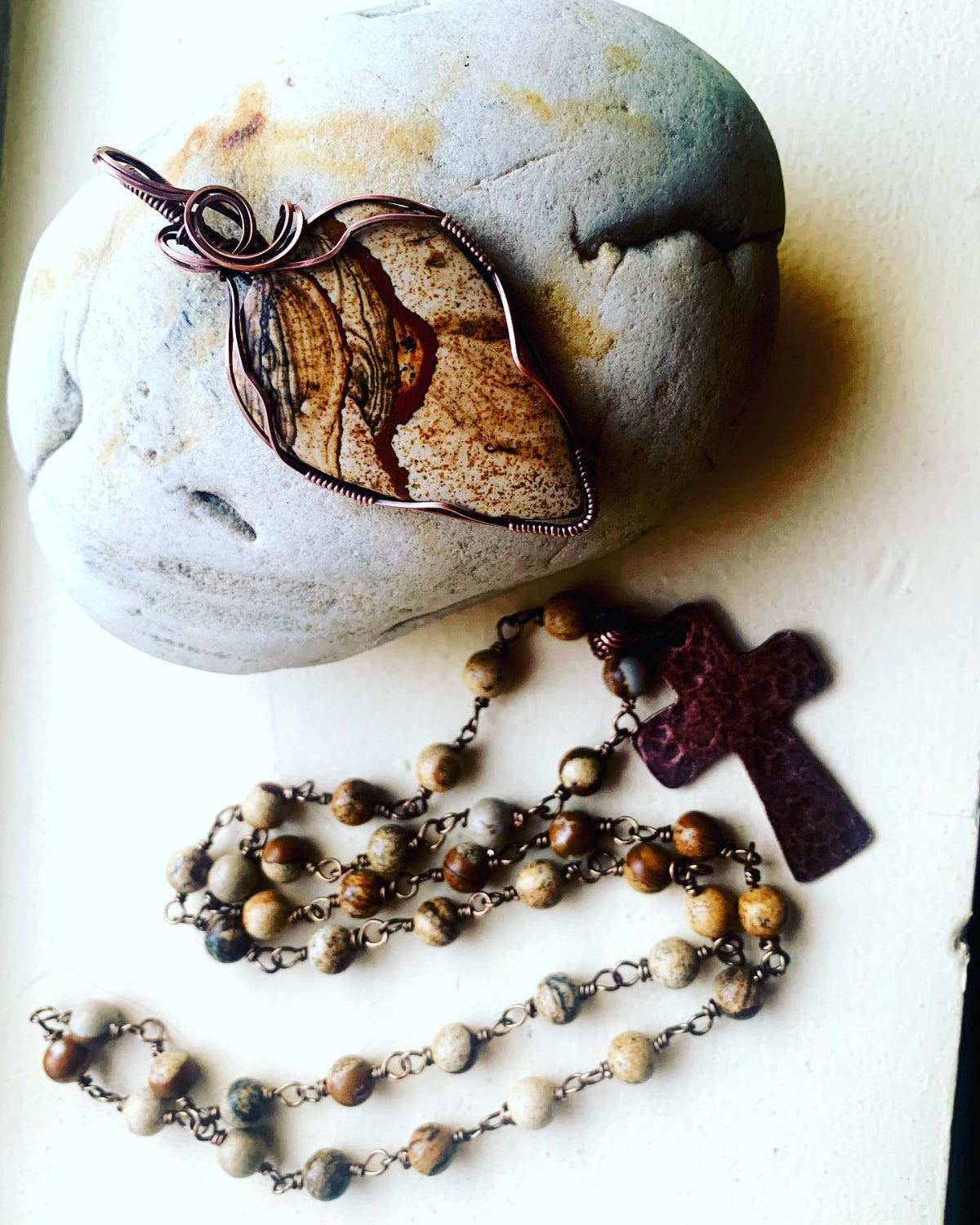 Jasper Stone & Beads