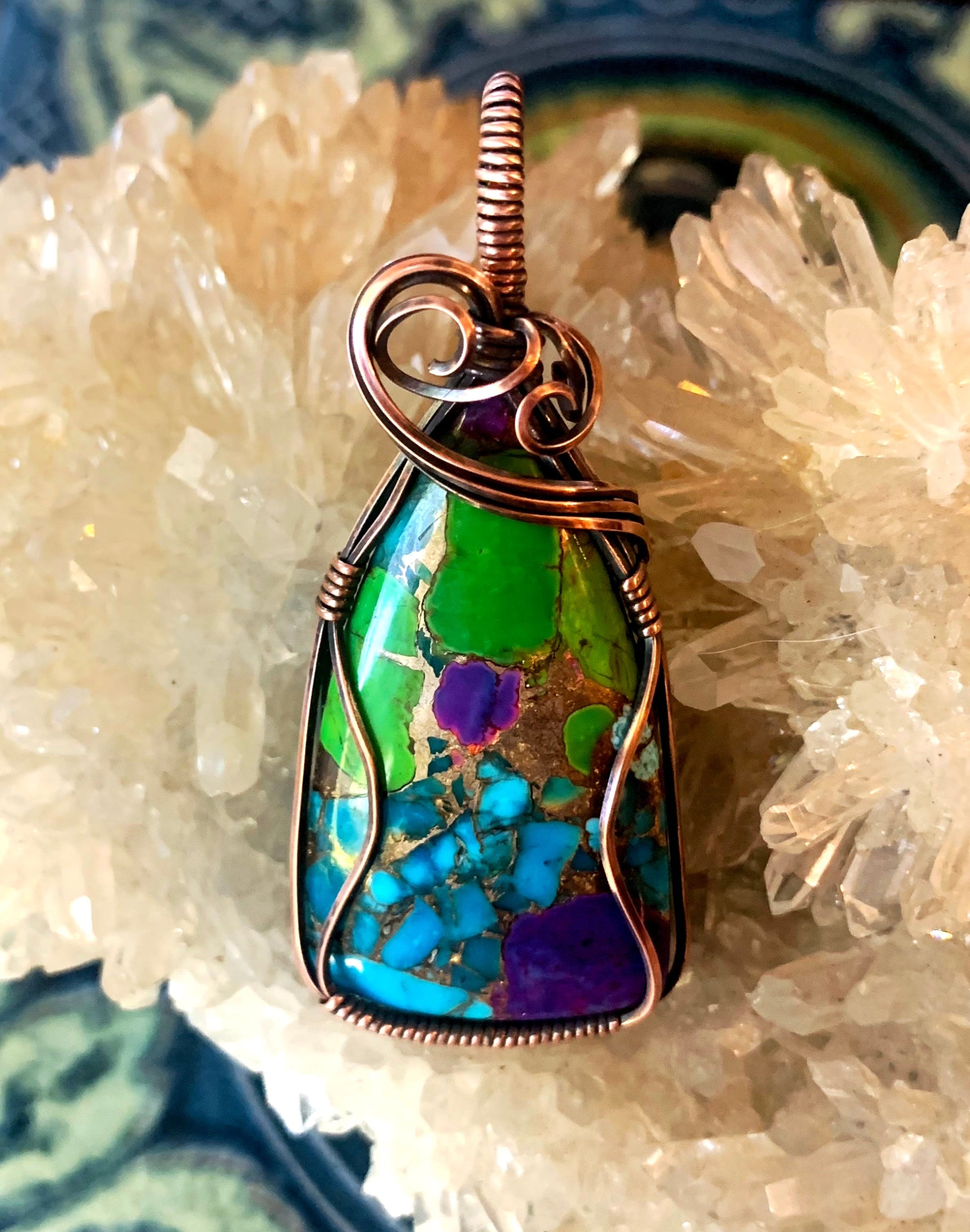 Turquoise Kaleidoscope